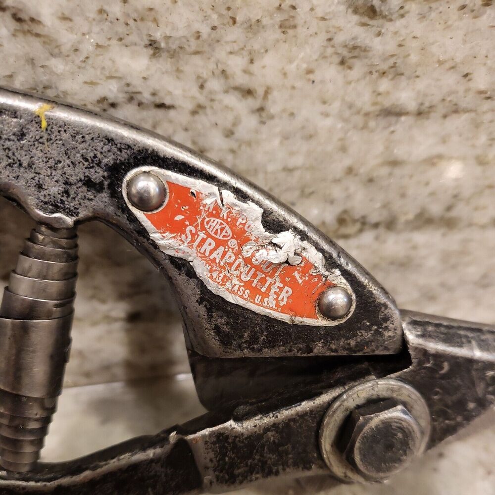 Vintage Clean Very Nice MADE IN USA - 9” H.K. PORTER INC. #990T STRAP CUTTER - Picture 2 of 5